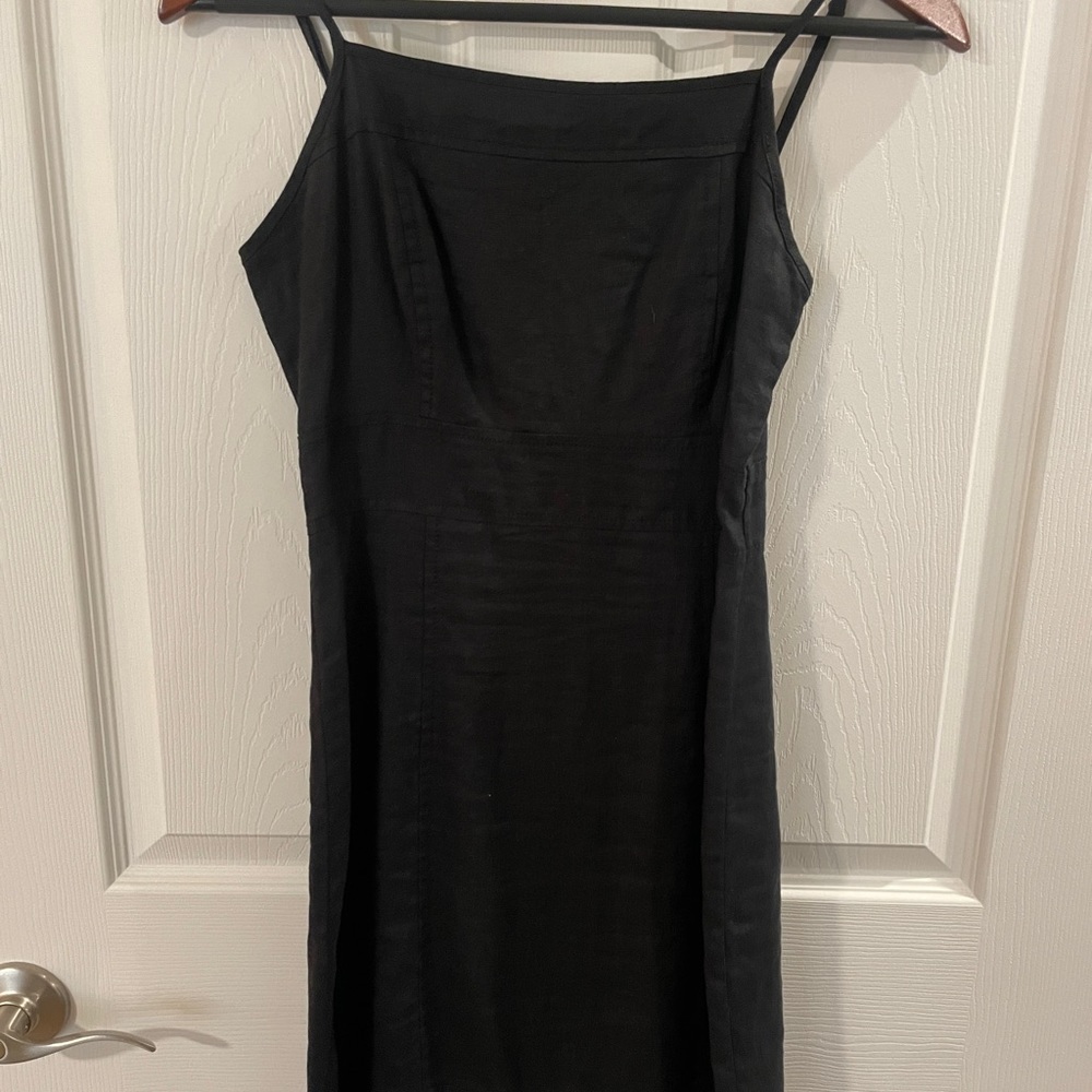Juicy Couture black linen dress